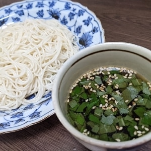 かつお節と海苔の素麺のつゆ